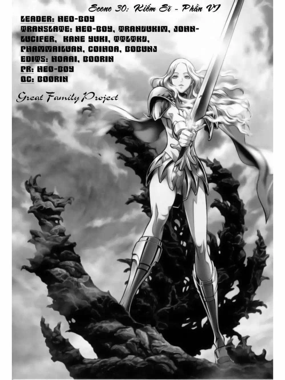 Truyện Tranh Claymore Mắt Bạc trang 4