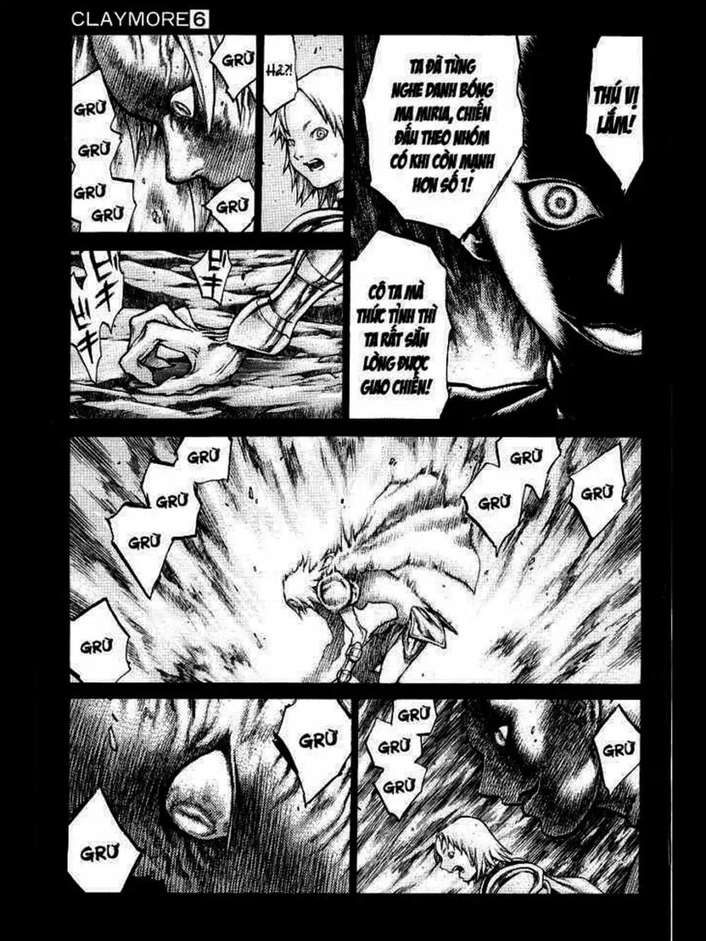 Truyện Tranh Claymore Mắt Bạc trang 4