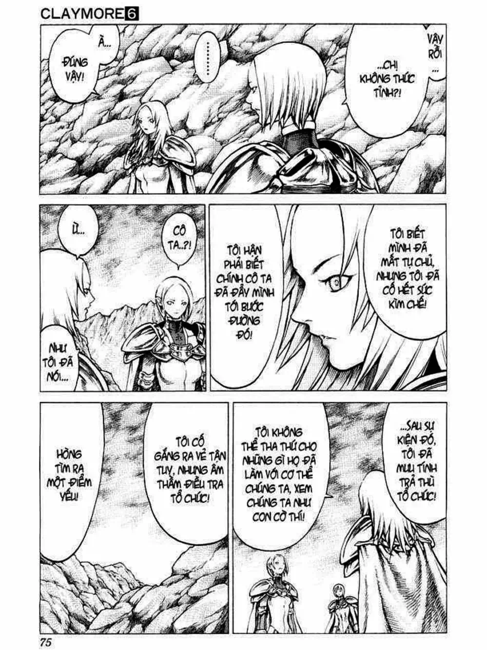 Truyện Tranh Claymore Mắt Bạc trang 4