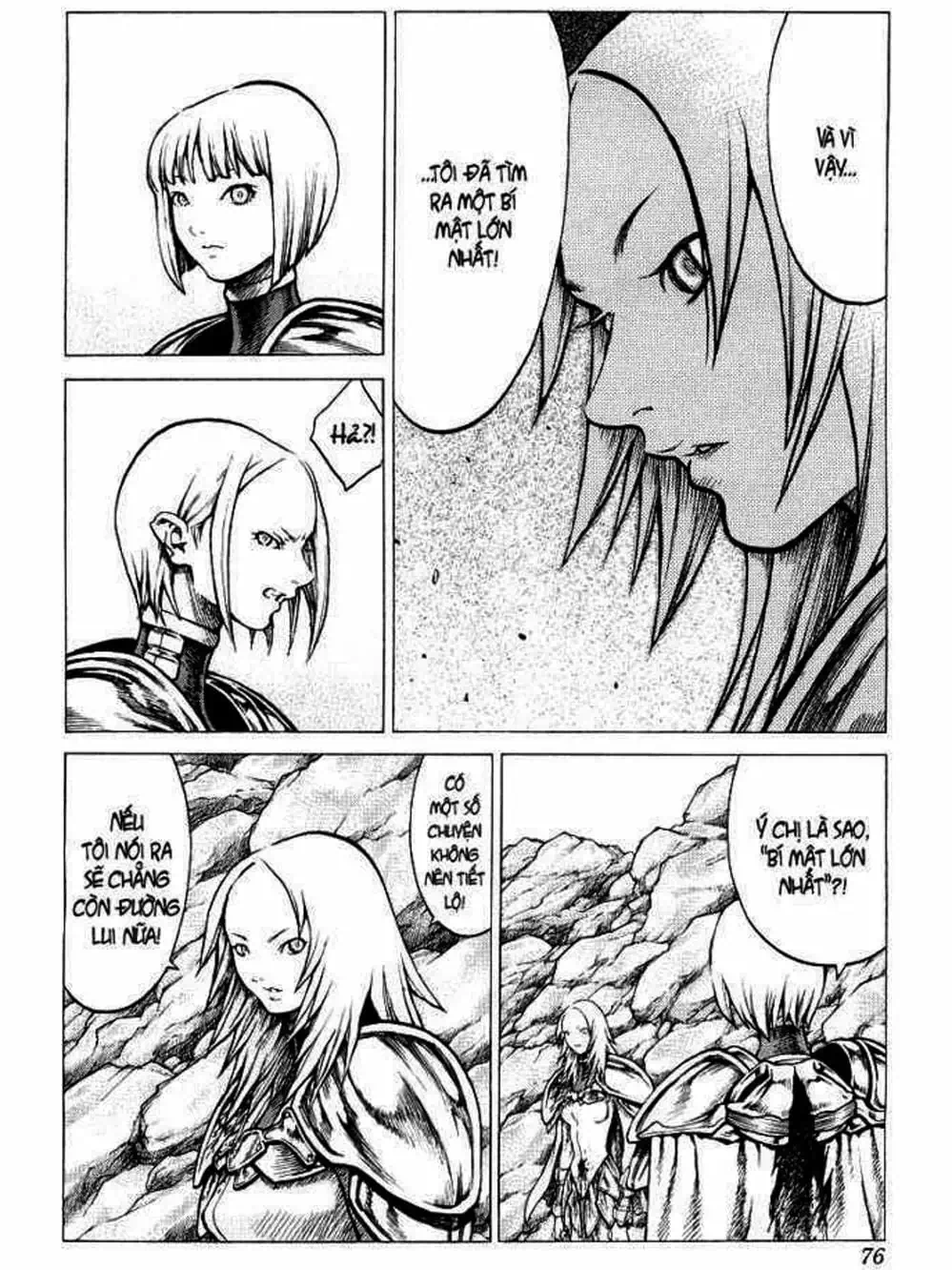 Truyện Tranh Claymore Mắt Bạc trang 4