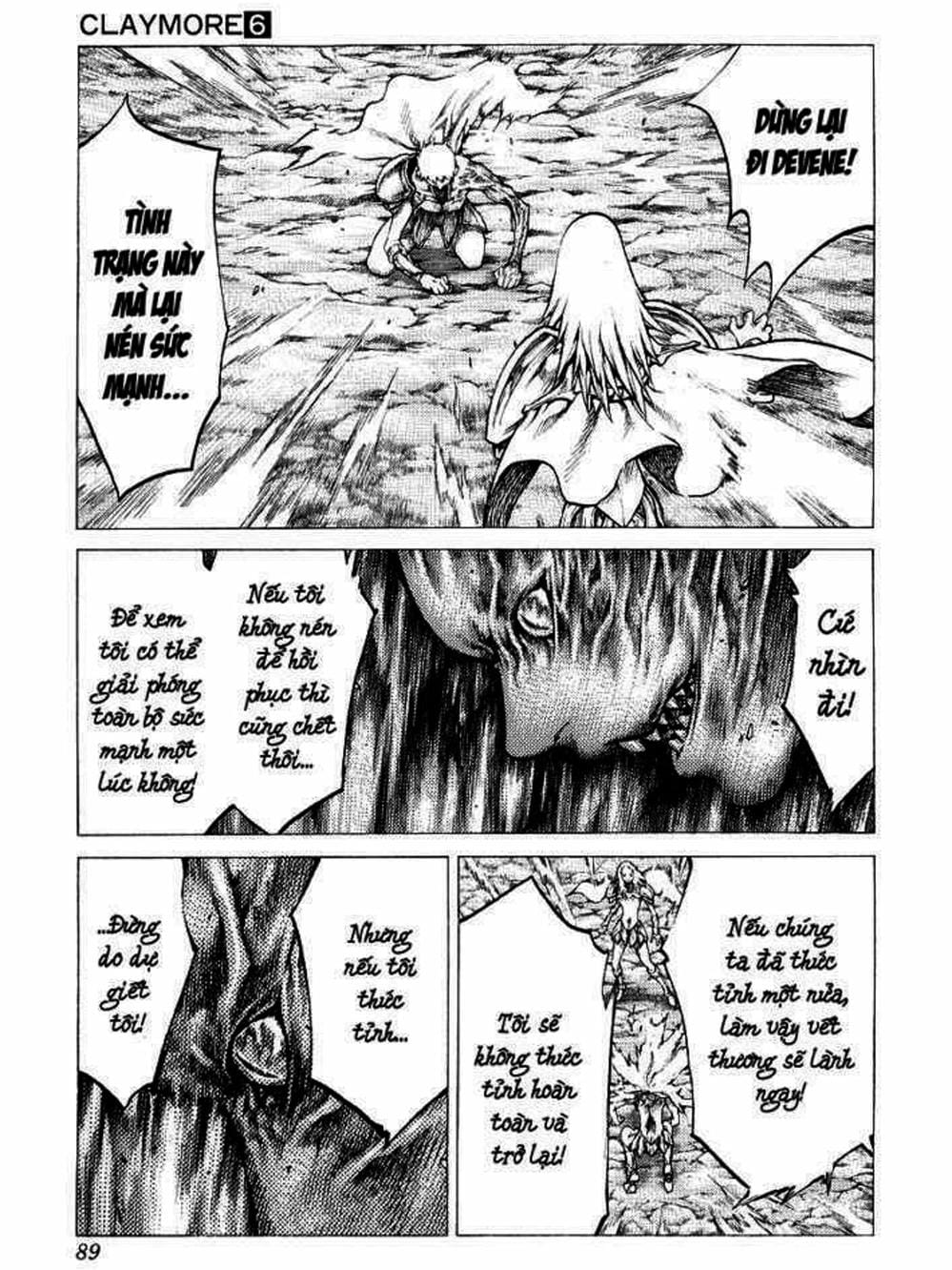 Truyện Tranh Claymore Mắt Bạc trang 4