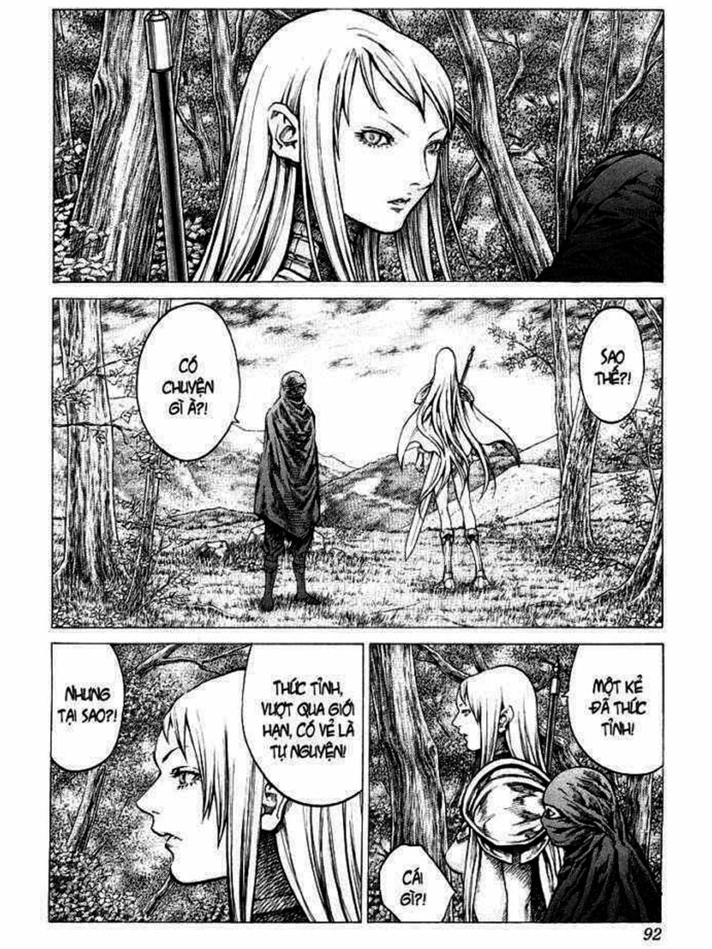 Truyện Tranh Claymore Mắt Bạc trang 4