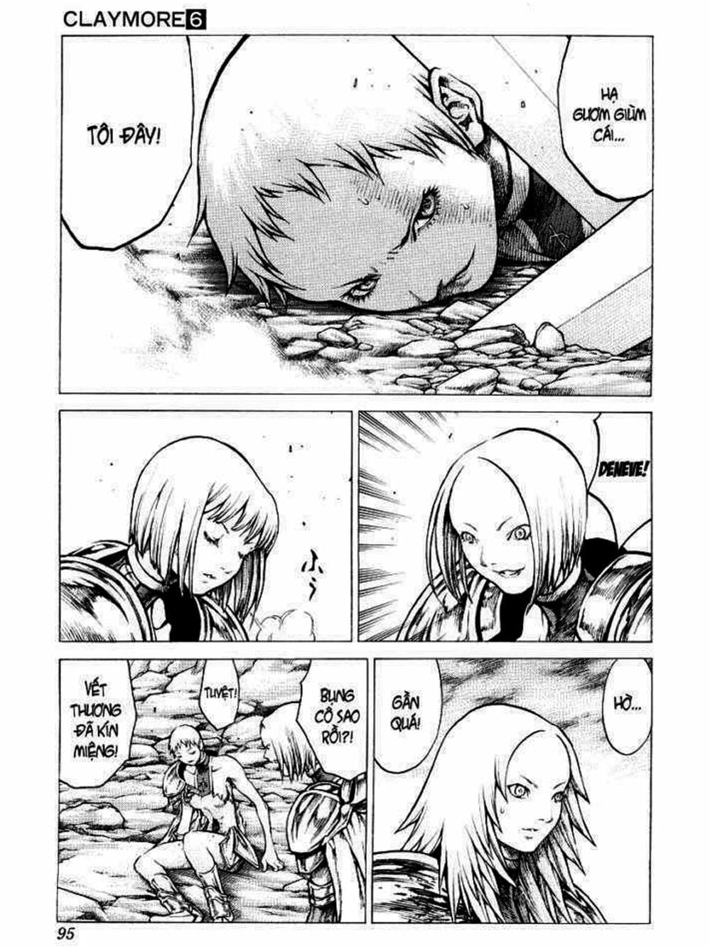 Truyện Tranh Claymore Mắt Bạc trang 4