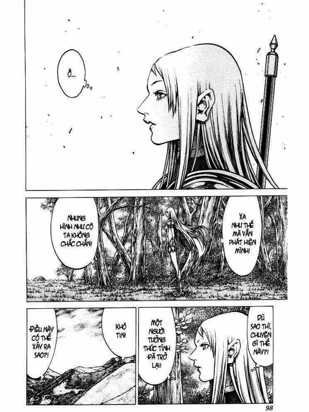 Truyện Tranh Claymore Mắt Bạc trang 4