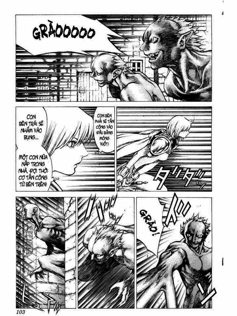 Truyện Tranh Claymore Mắt Bạc trang 4