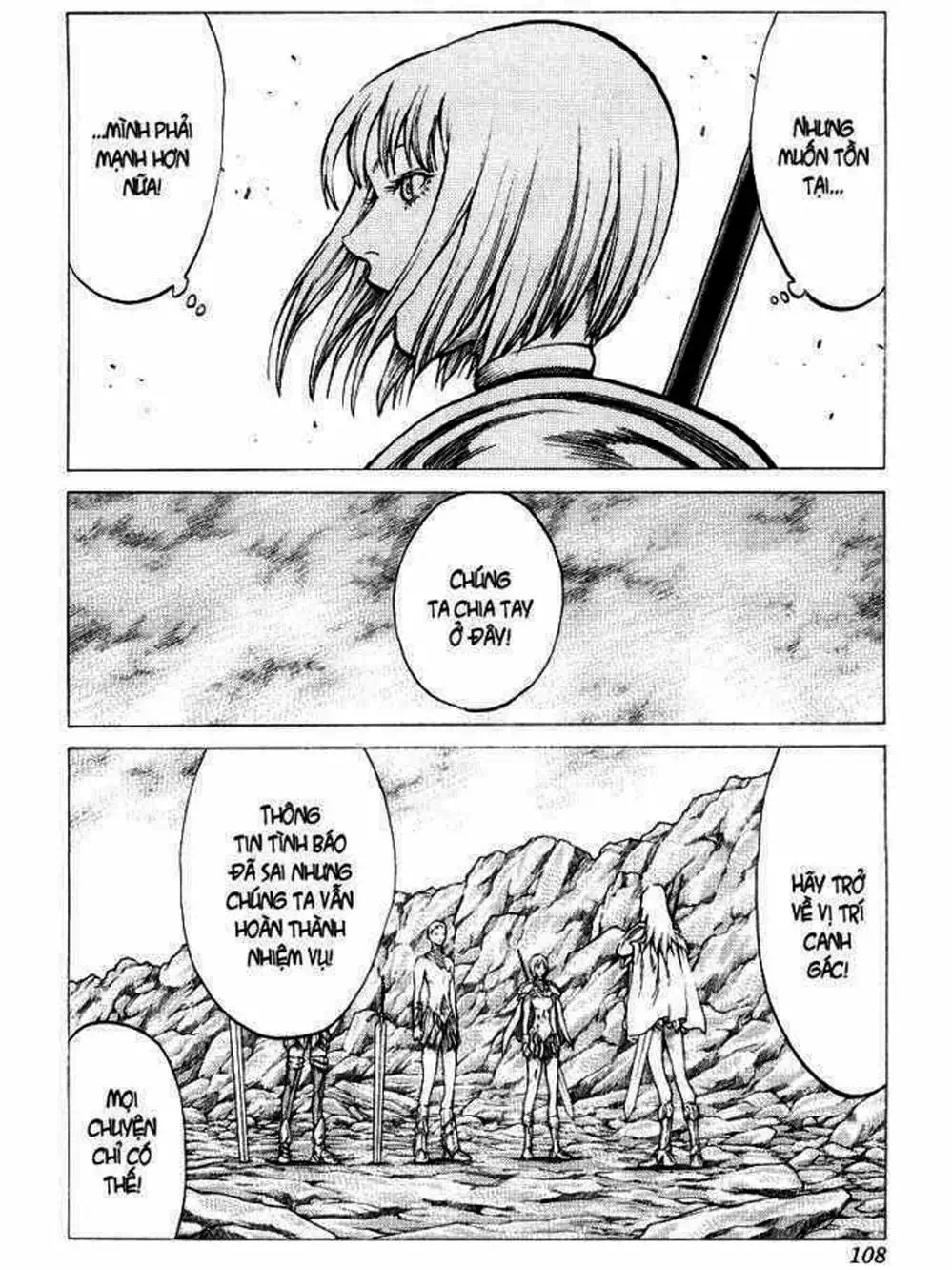 Truyện Tranh Claymore Mắt Bạc trang 4