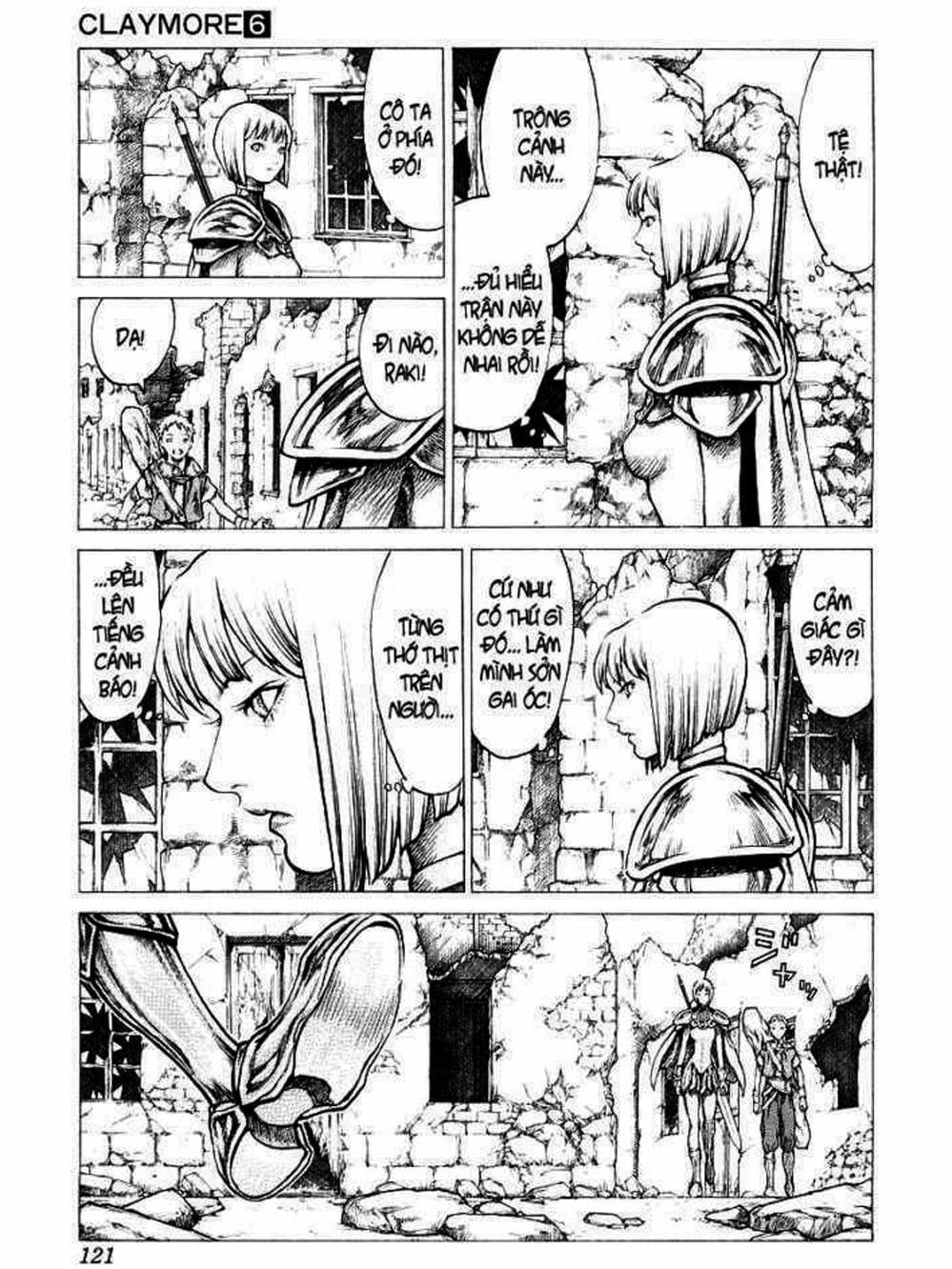 Truyện Tranh Claymore Mắt Bạc trang 4