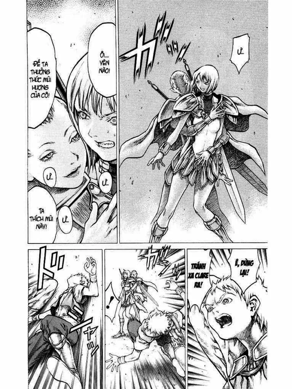 Truyện Tranh Claymore Mắt Bạc trang 4