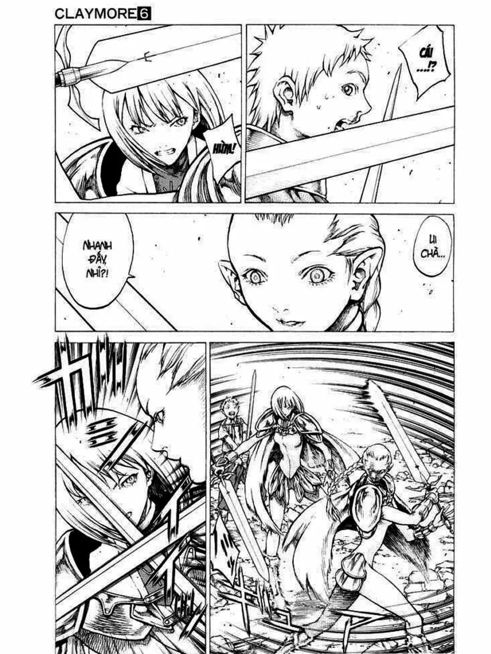 Truyện Tranh Claymore Mắt Bạc trang 4