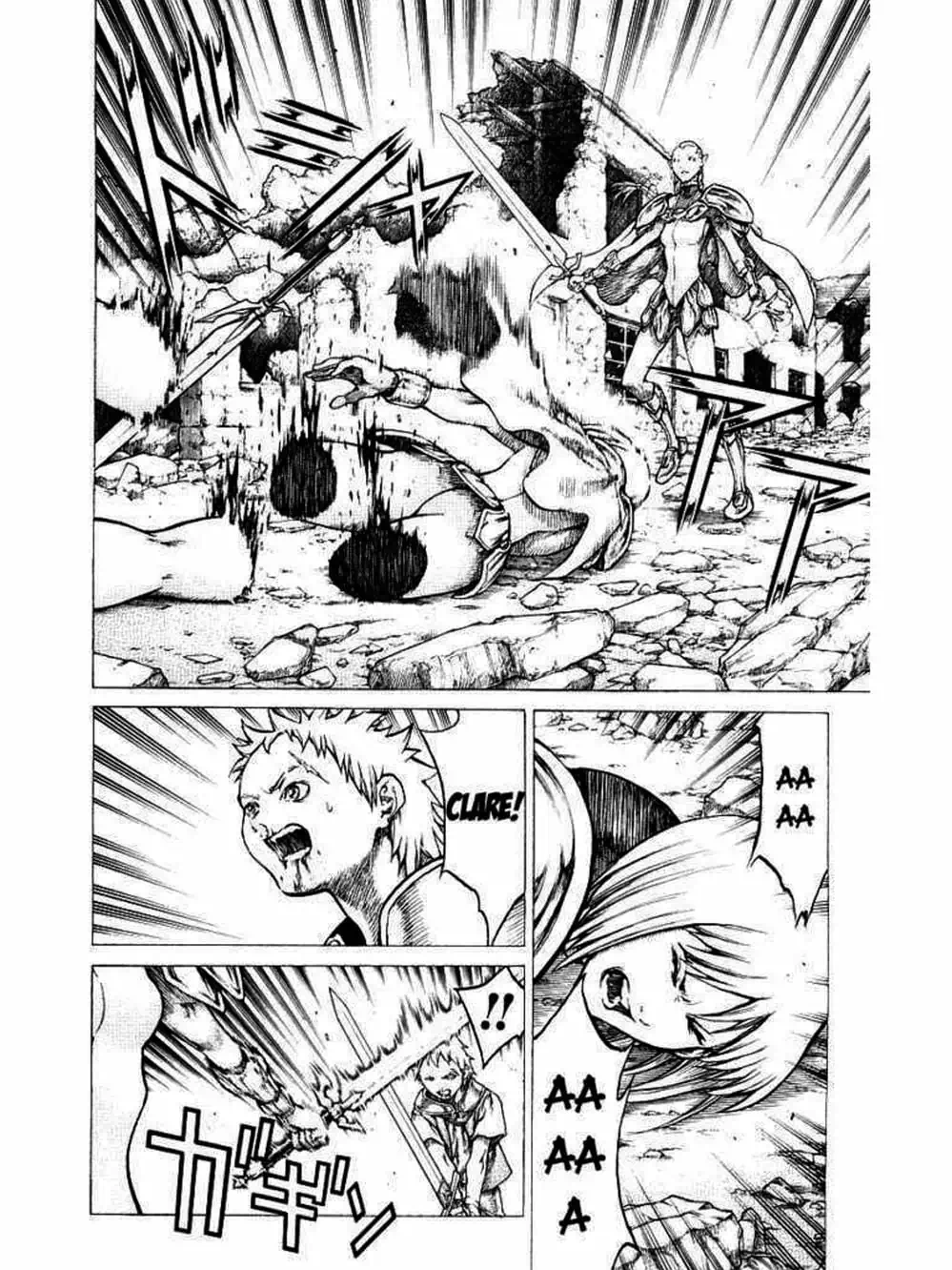 Truyện Tranh Claymore Mắt Bạc trang 4