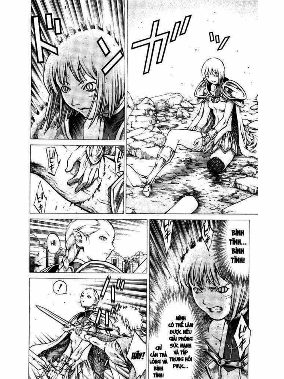 Truyện Tranh Claymore Mắt Bạc trang 4
