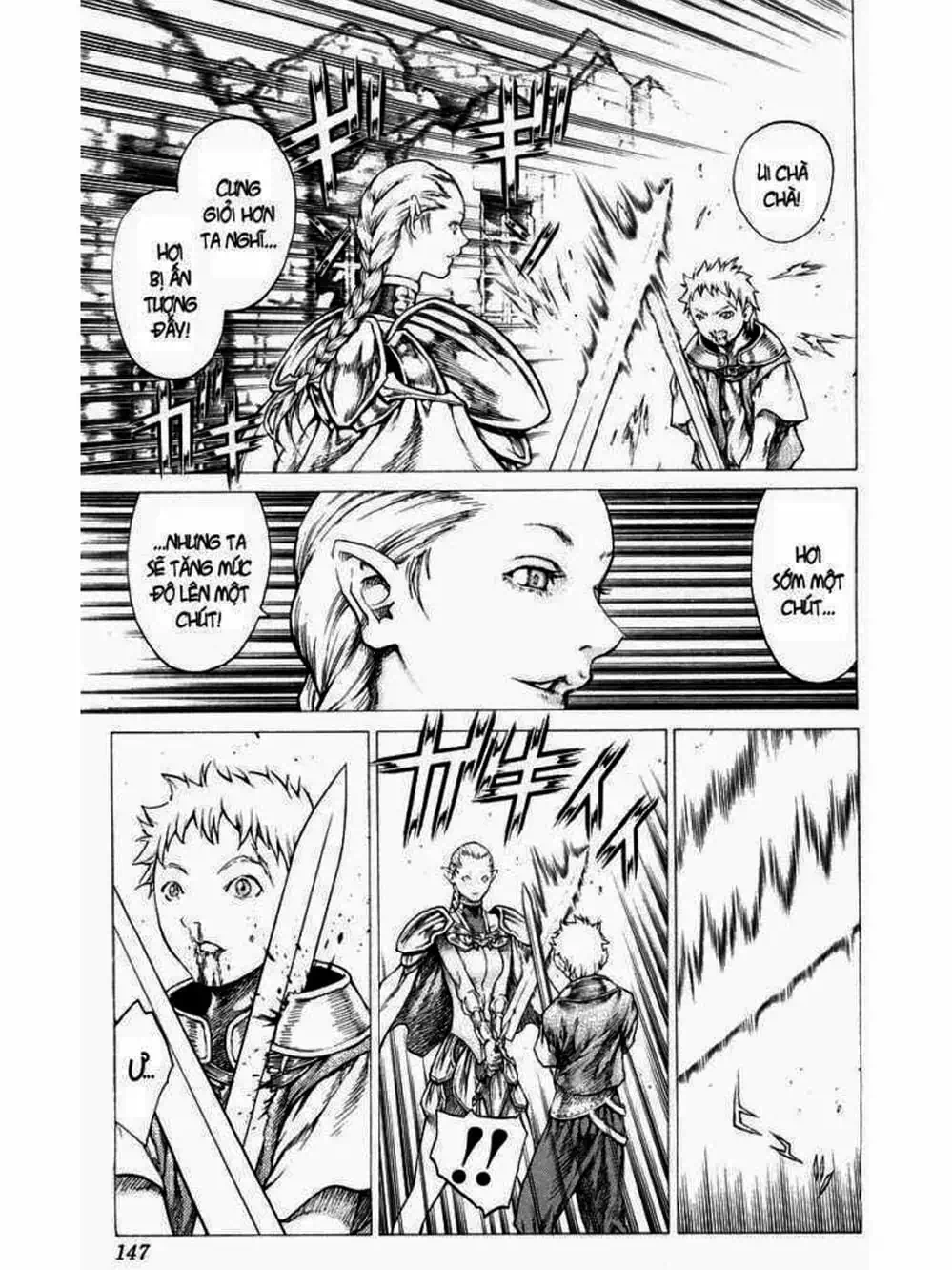 Truyện Tranh Claymore Mắt Bạc trang 4