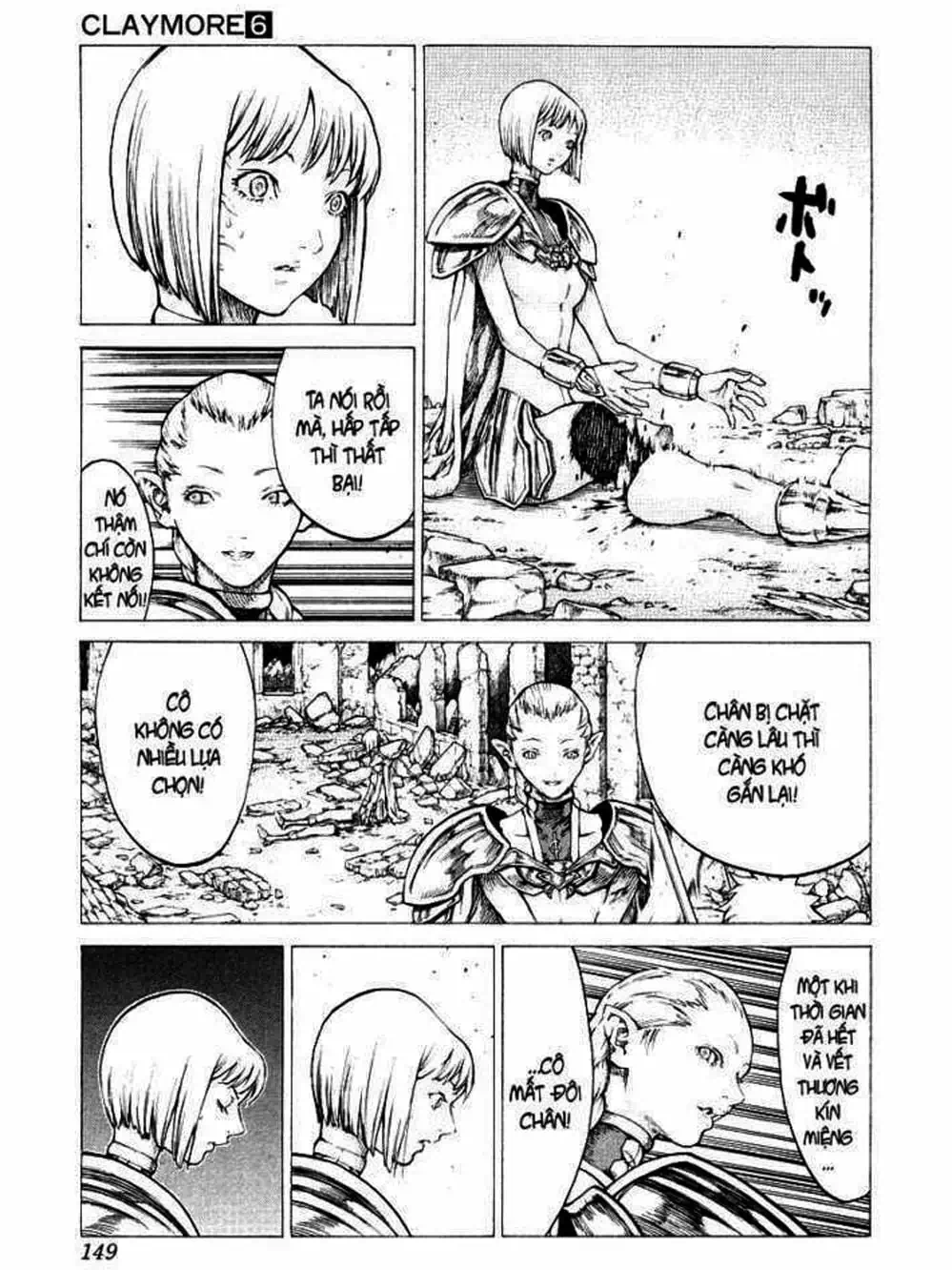 Truyện Tranh Claymore Mắt Bạc trang 4