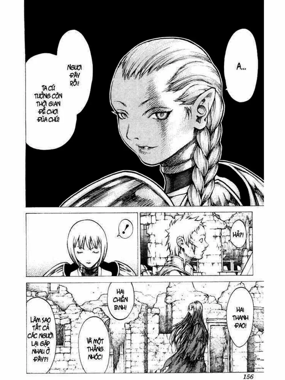 Truyện Tranh Claymore Mắt Bạc trang 4