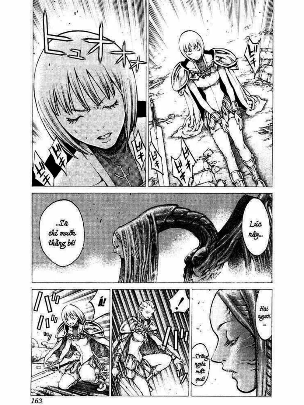 Truyện Tranh Claymore Mắt Bạc trang 4