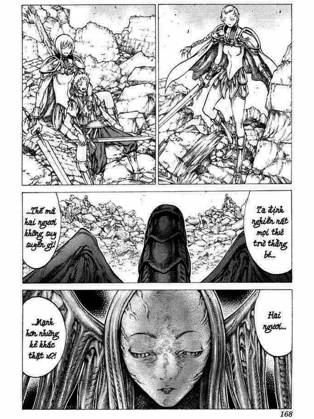 Truyện Tranh Claymore Mắt Bạc trang 4