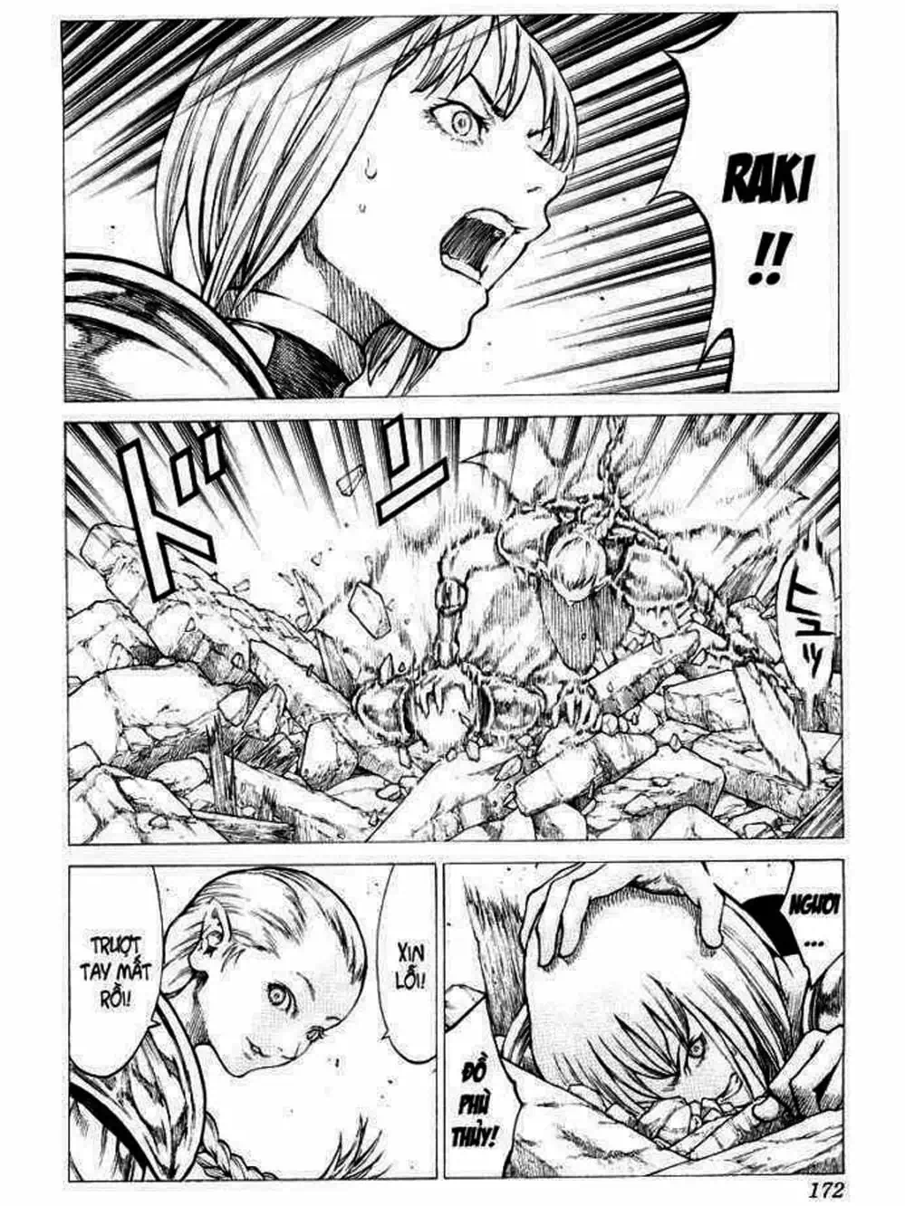 Truyện Tranh Claymore Mắt Bạc trang 4