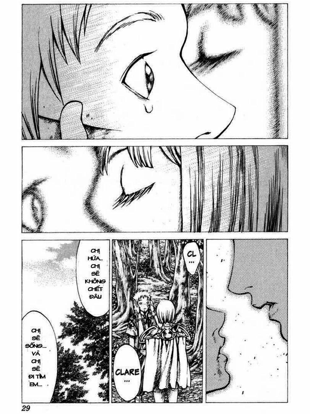Truyện Tranh Claymore Mắt Bạc trang 4