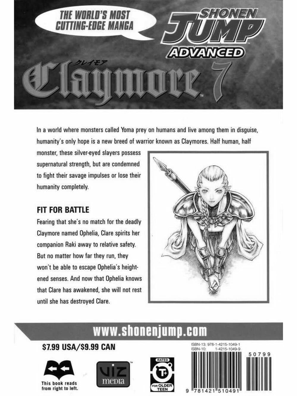 Truyện Tranh Claymore Mắt Bạc trang 4