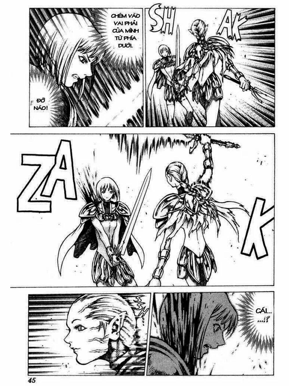 Truyện Tranh Claymore Mắt Bạc trang 4