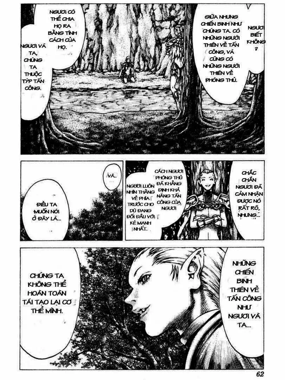 Truyện Tranh Claymore Mắt Bạc trang 4