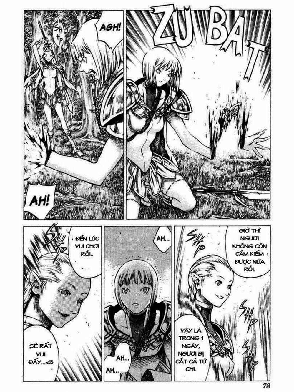 Truyện Tranh Claymore Mắt Bạc trang 4