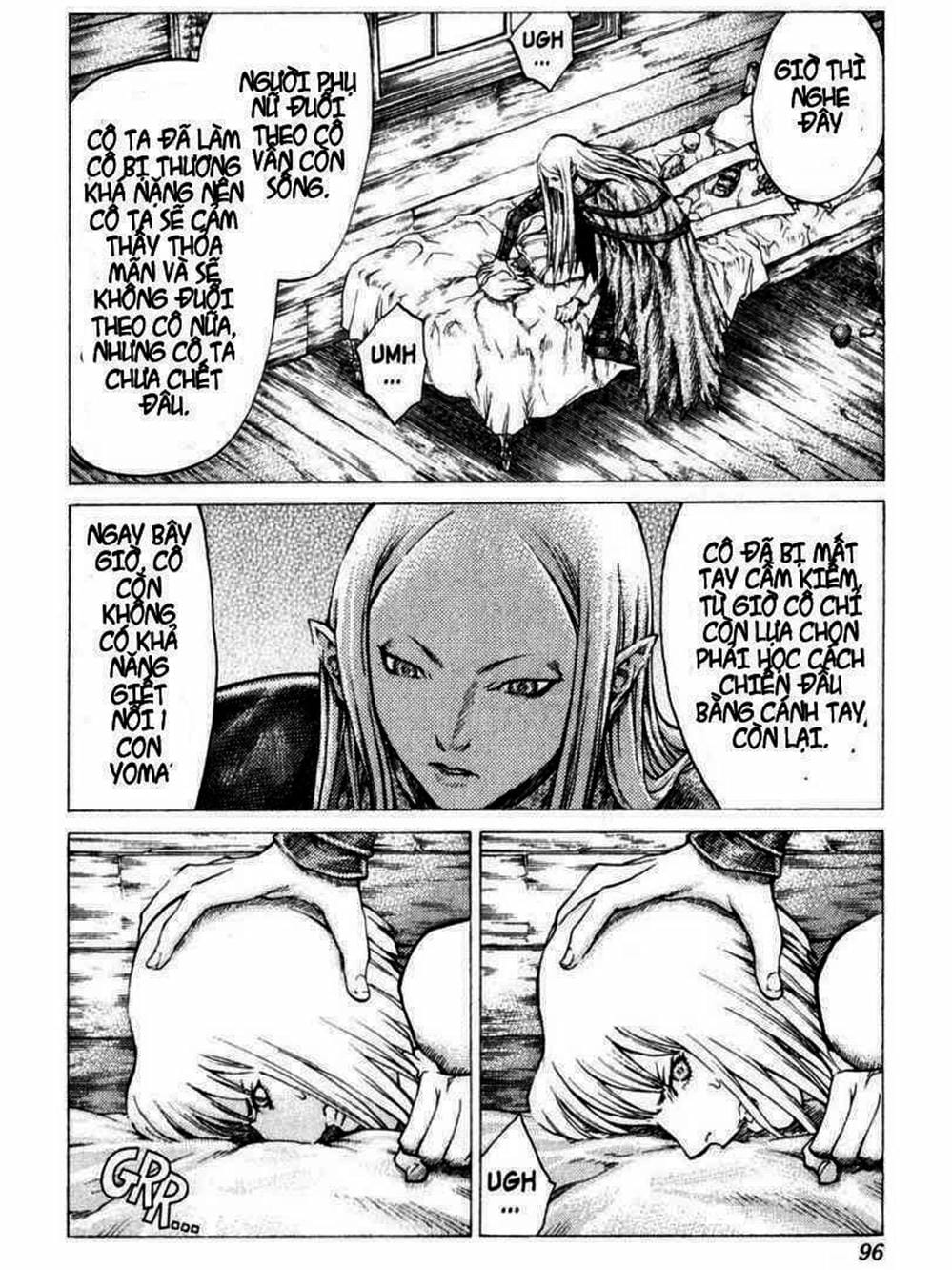 Truyện Tranh Claymore Mắt Bạc trang 4