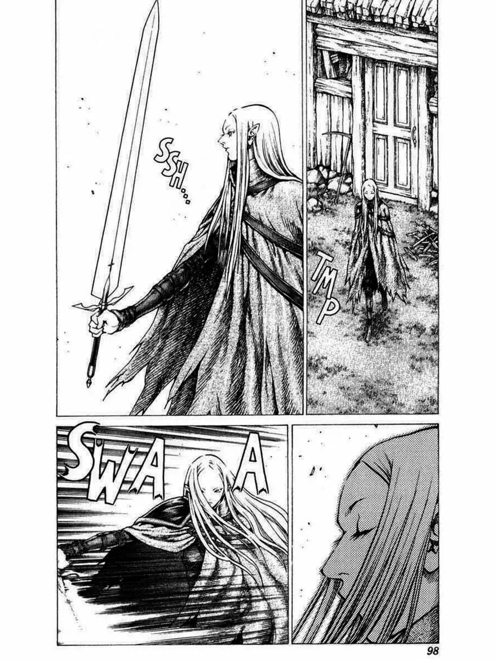 Truyện Tranh Claymore Mắt Bạc trang 4