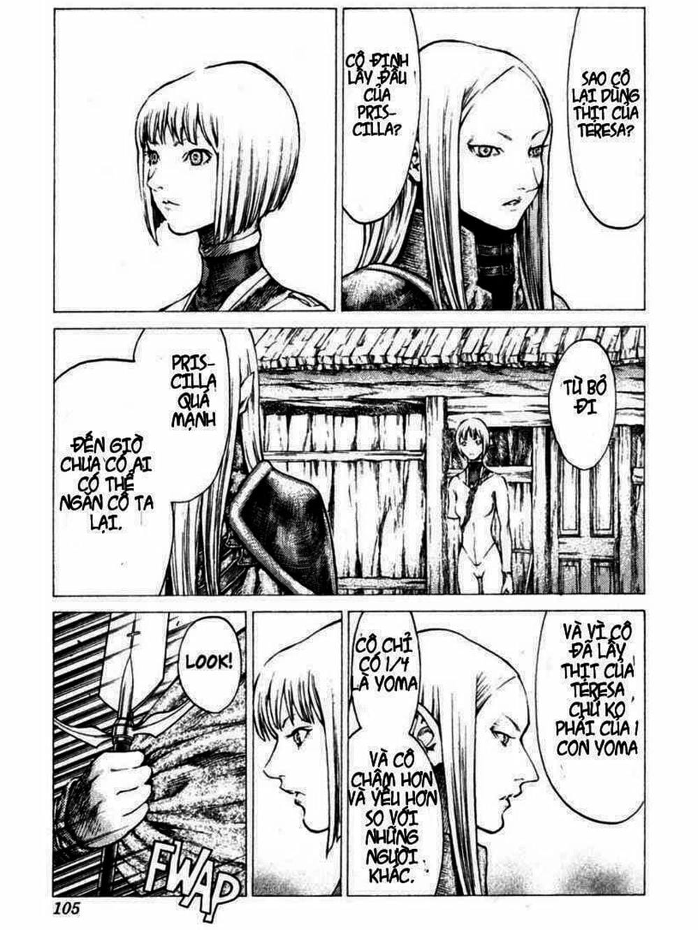 Truyện Tranh Claymore Mắt Bạc trang 4