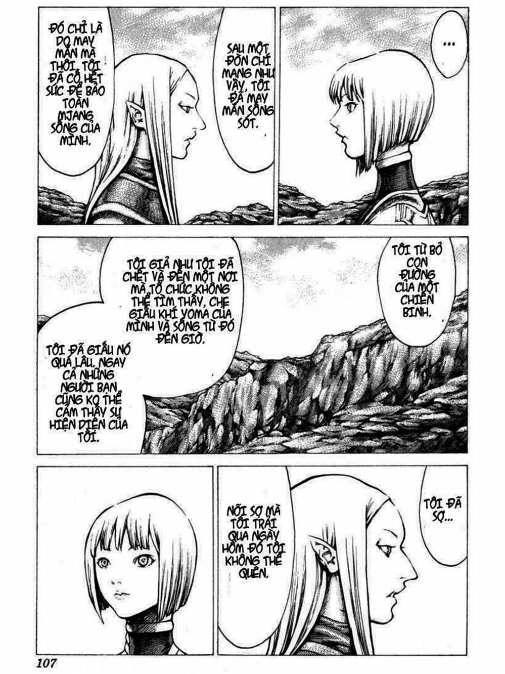 Truyện Tranh Claymore Mắt Bạc trang 4