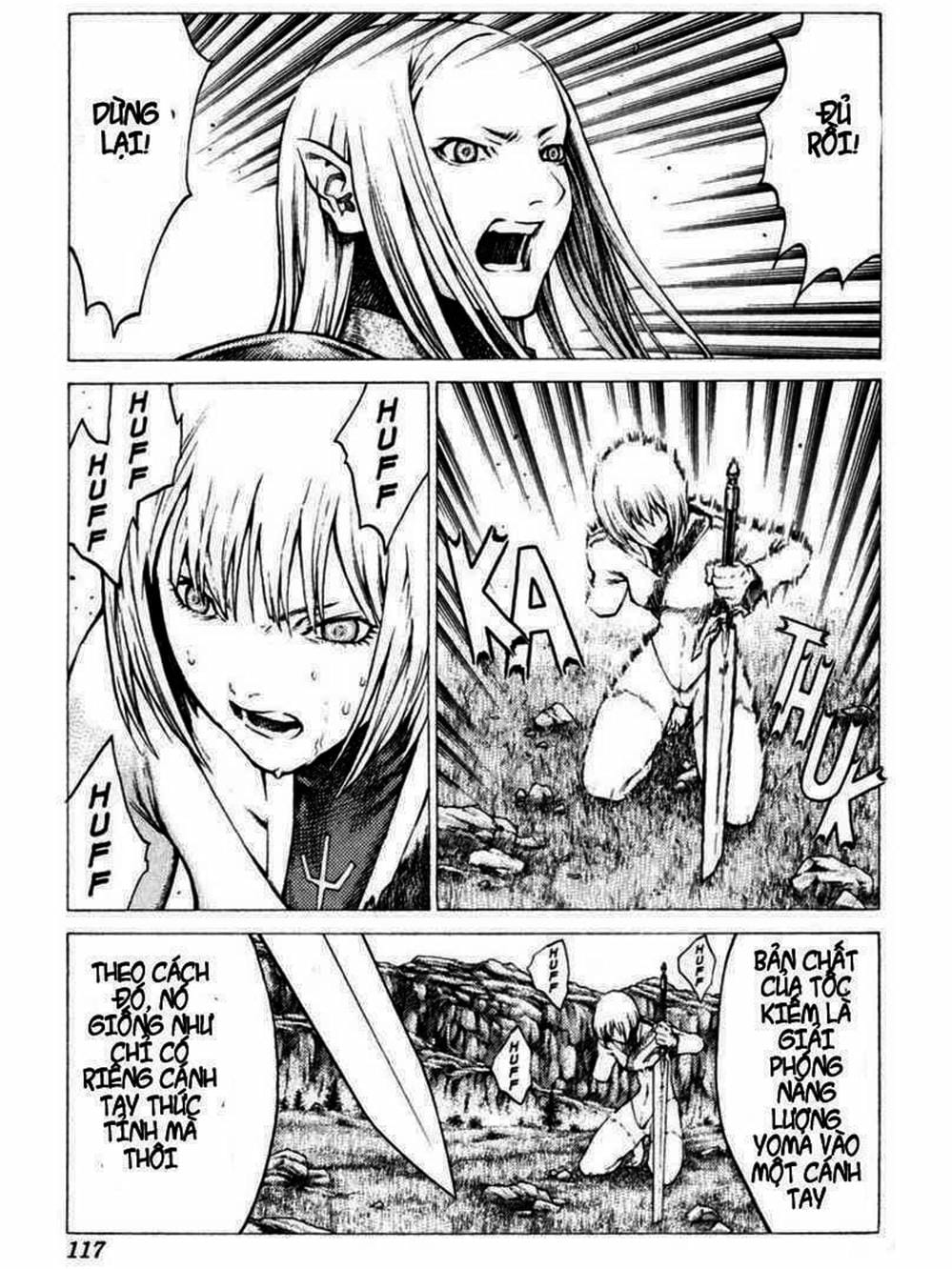 Truyện Tranh Claymore Mắt Bạc trang 4