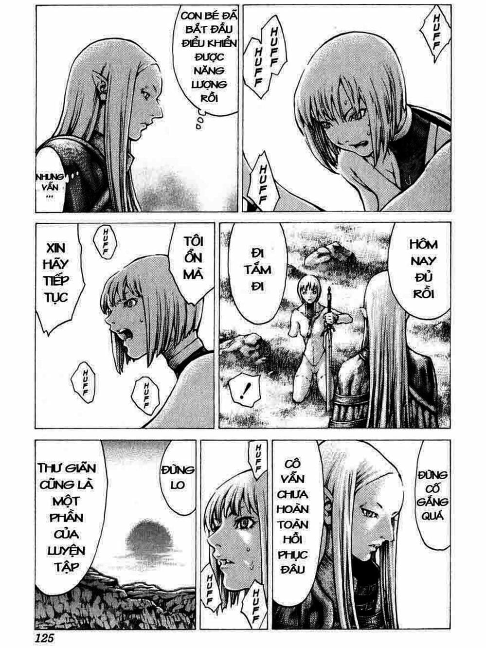 Truyện Tranh Claymore Mắt Bạc trang 4