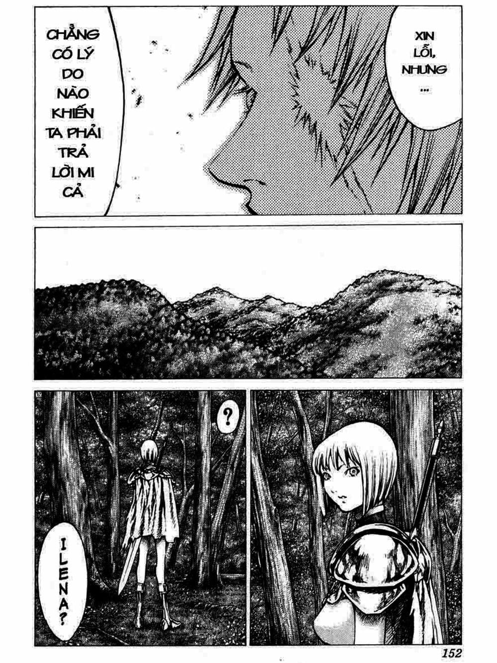 Truyện Tranh Claymore Mắt Bạc trang 4