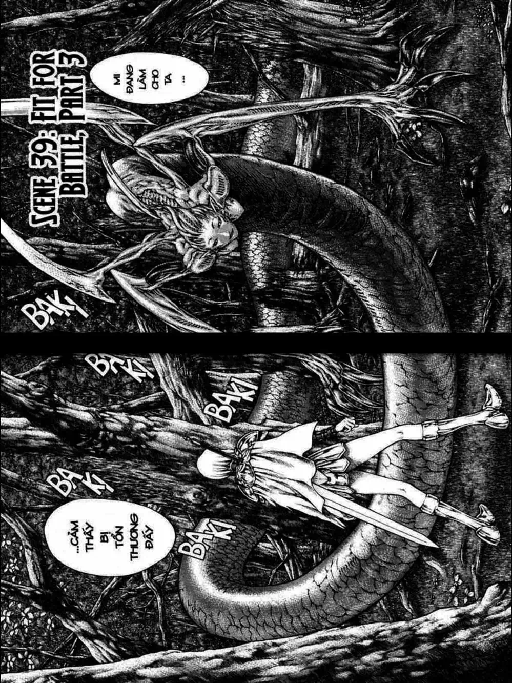 Truyện Tranh Claymore Mắt Bạc trang 4