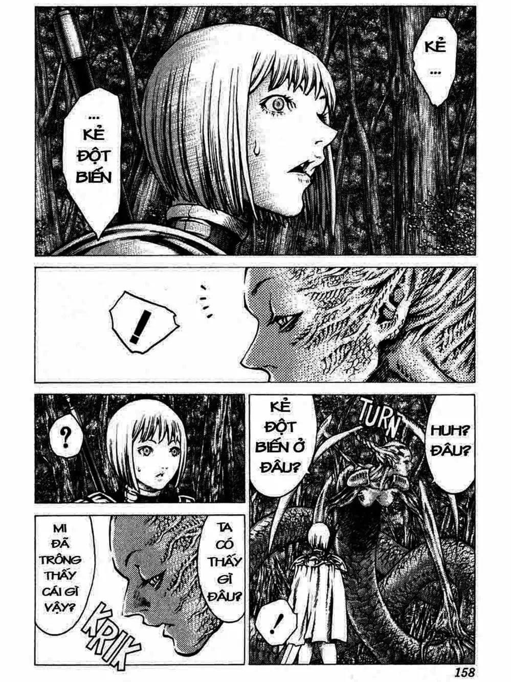 Truyện Tranh Claymore Mắt Bạc trang 4