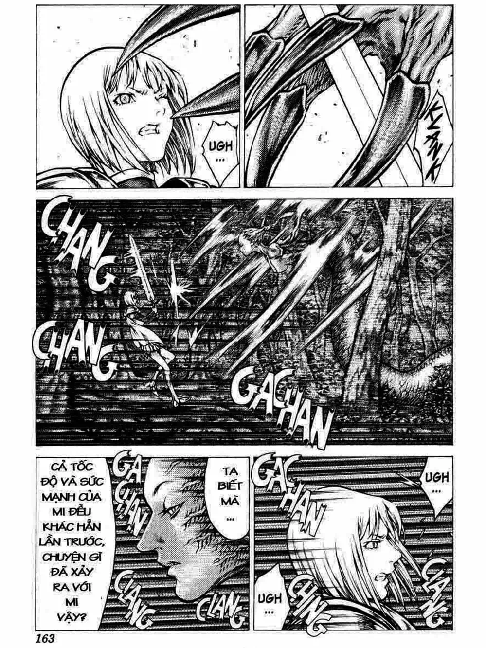 Truyện Tranh Claymore Mắt Bạc trang 4