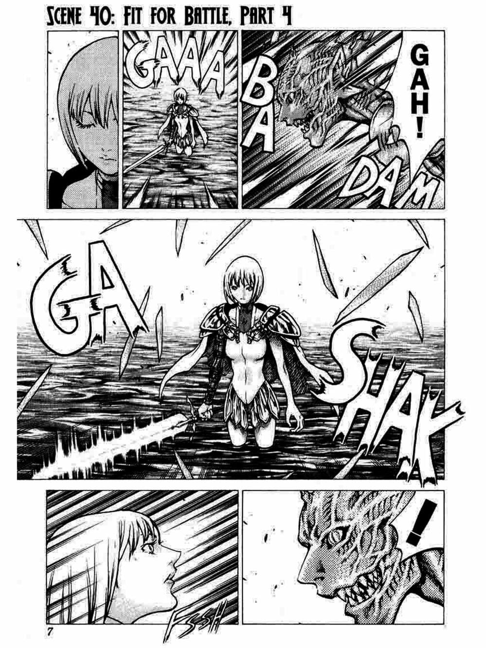 Truyện Tranh Claymore Mắt Bạc trang 4