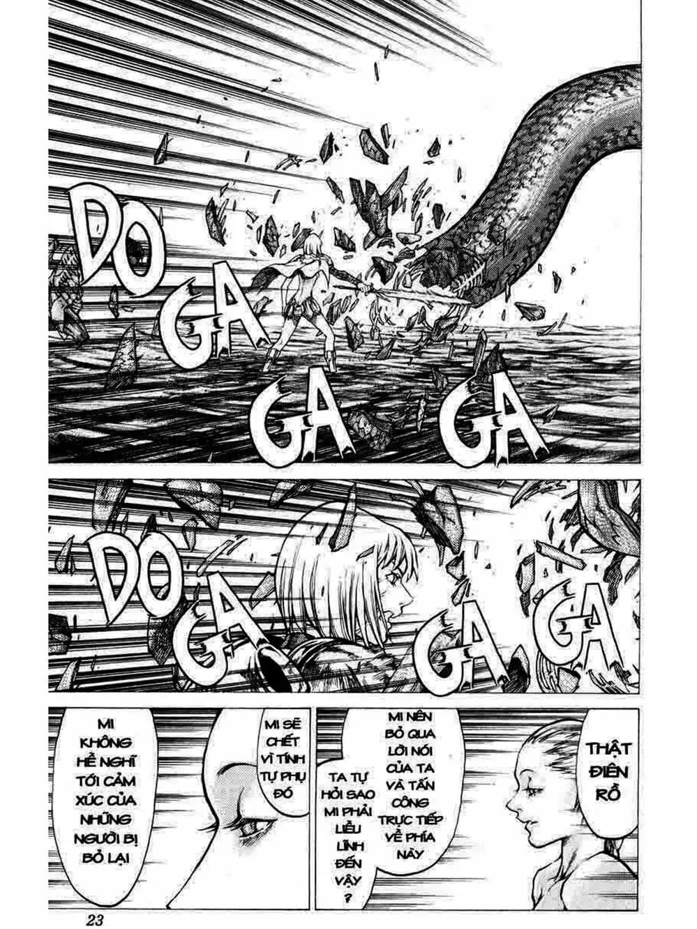 Truyện Tranh Claymore Mắt Bạc trang 4