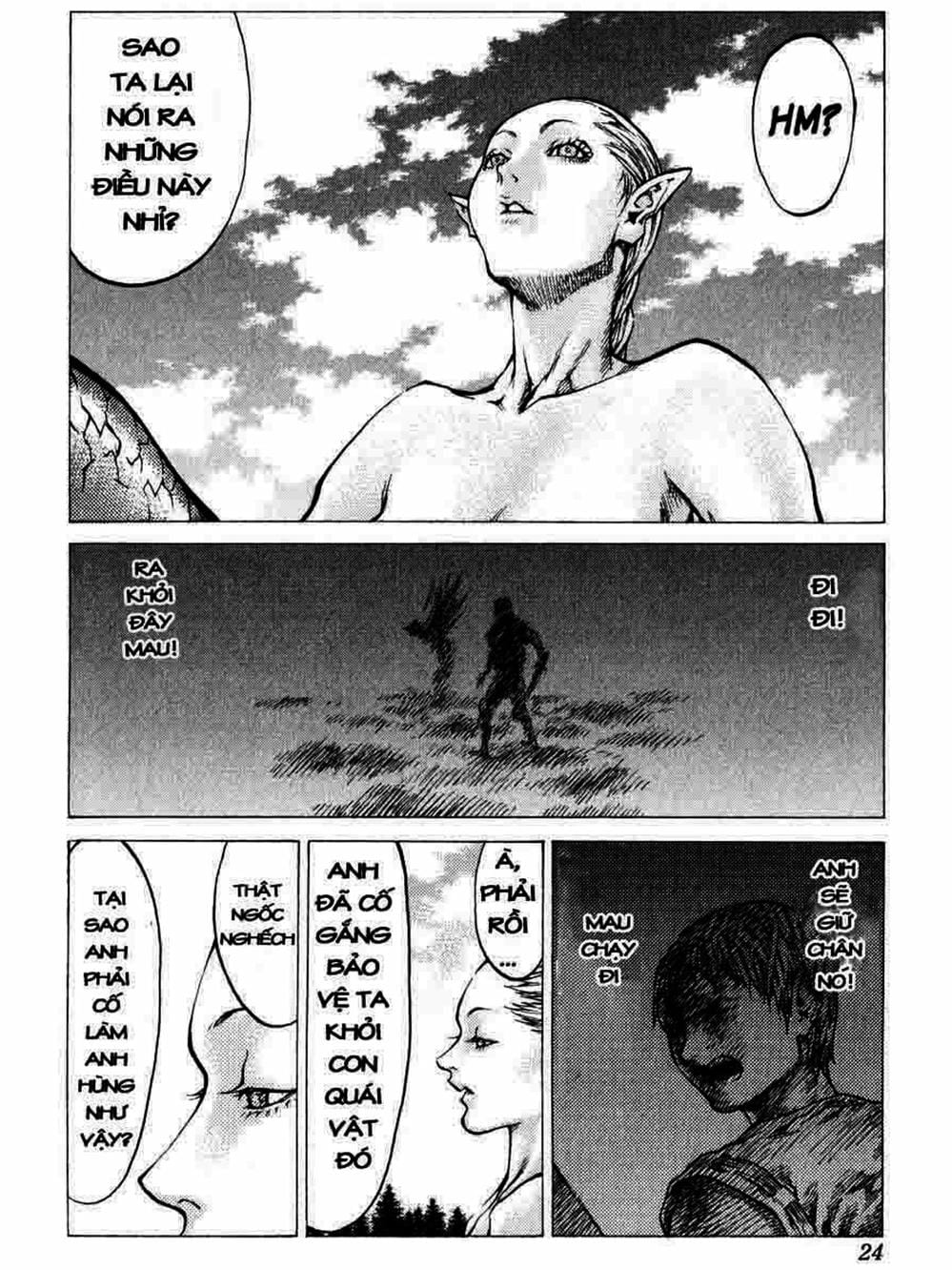 Truyện Tranh Claymore Mắt Bạc trang 4