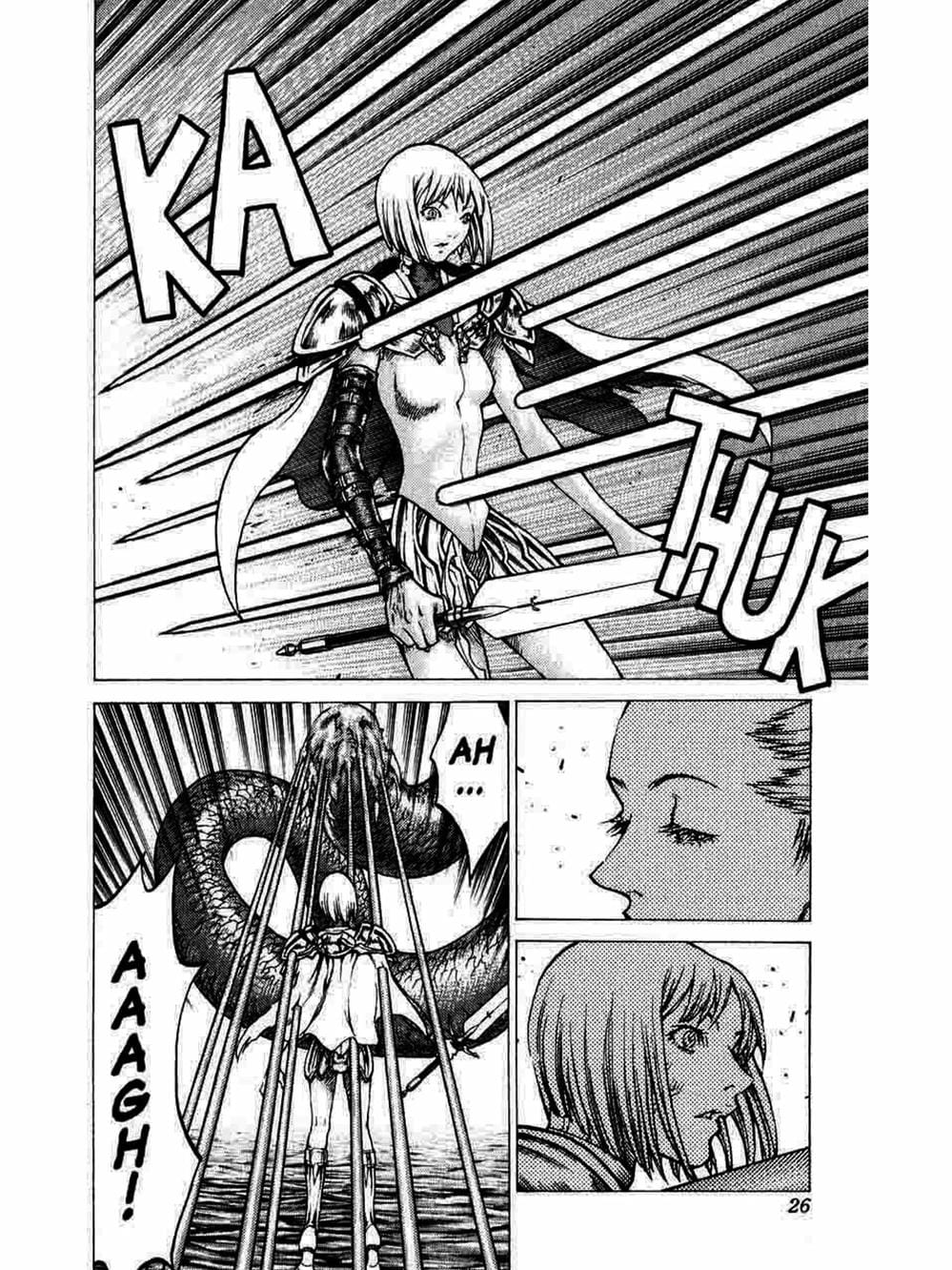 Truyện Tranh Claymore Mắt Bạc trang 4