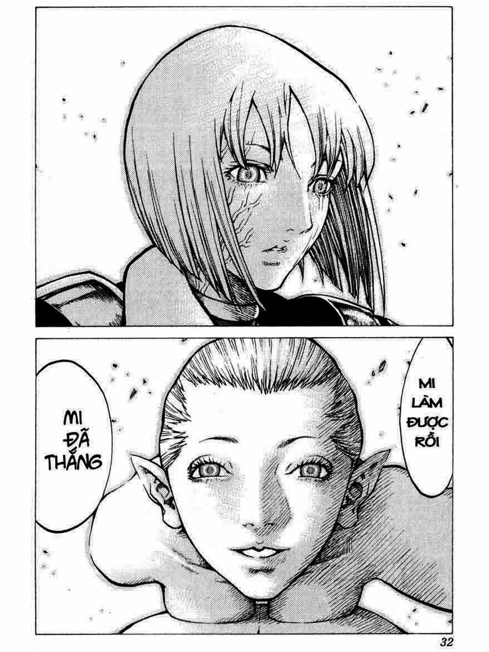 Truyện Tranh Claymore Mắt Bạc trang 4