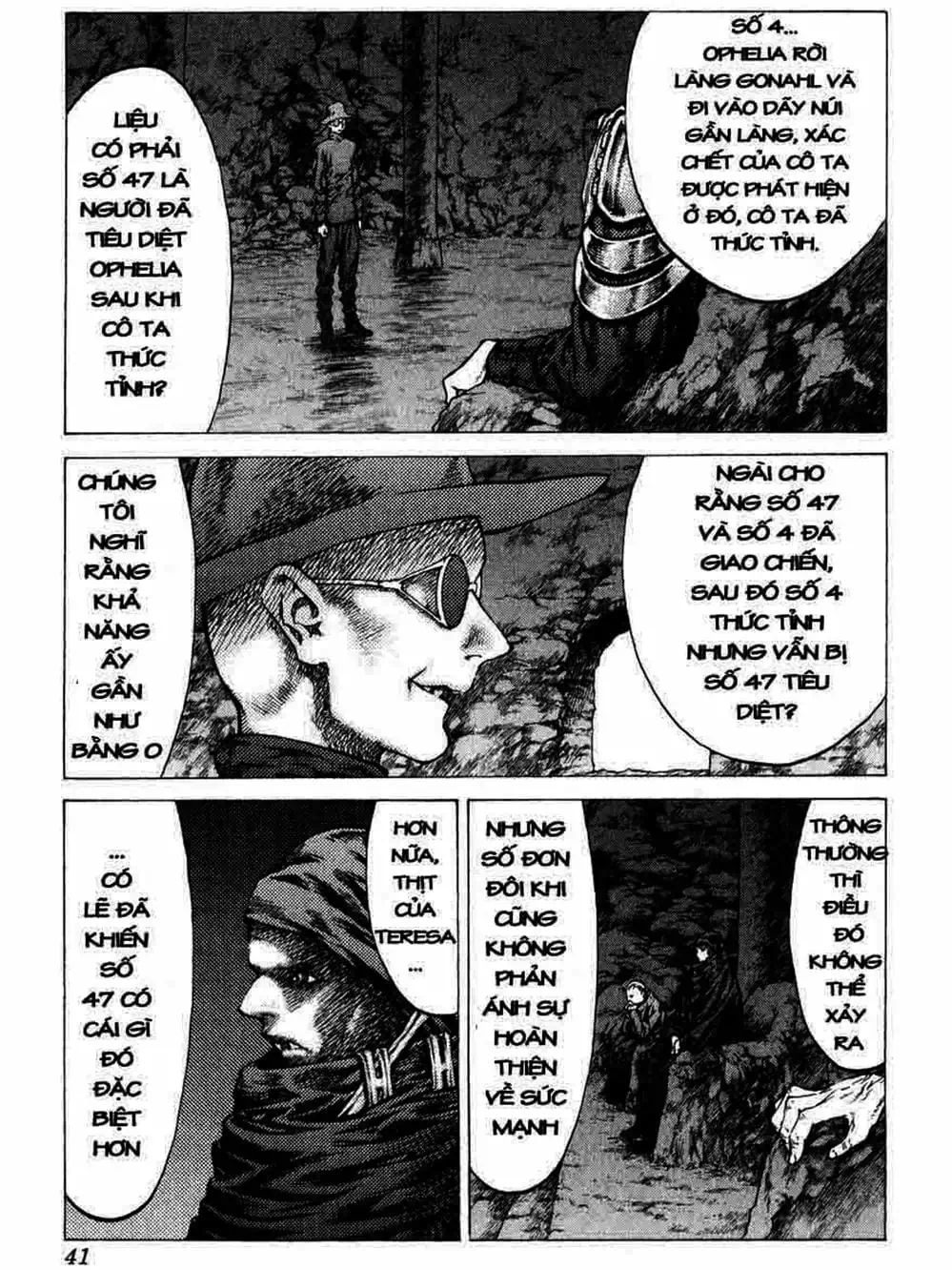 Truyện Tranh Claymore Mắt Bạc trang 4