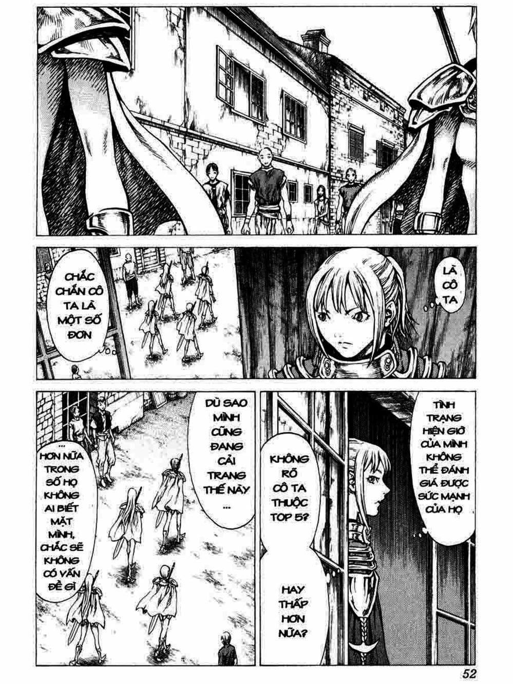 Truyện Tranh Claymore Mắt Bạc trang 4