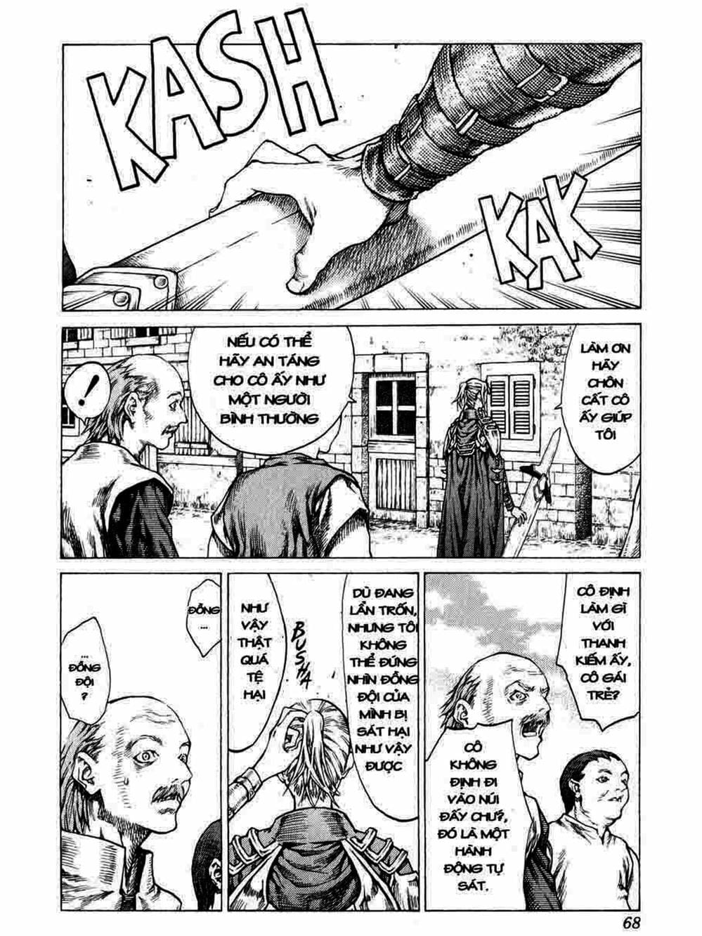 Truyện Tranh Claymore Mắt Bạc trang 4