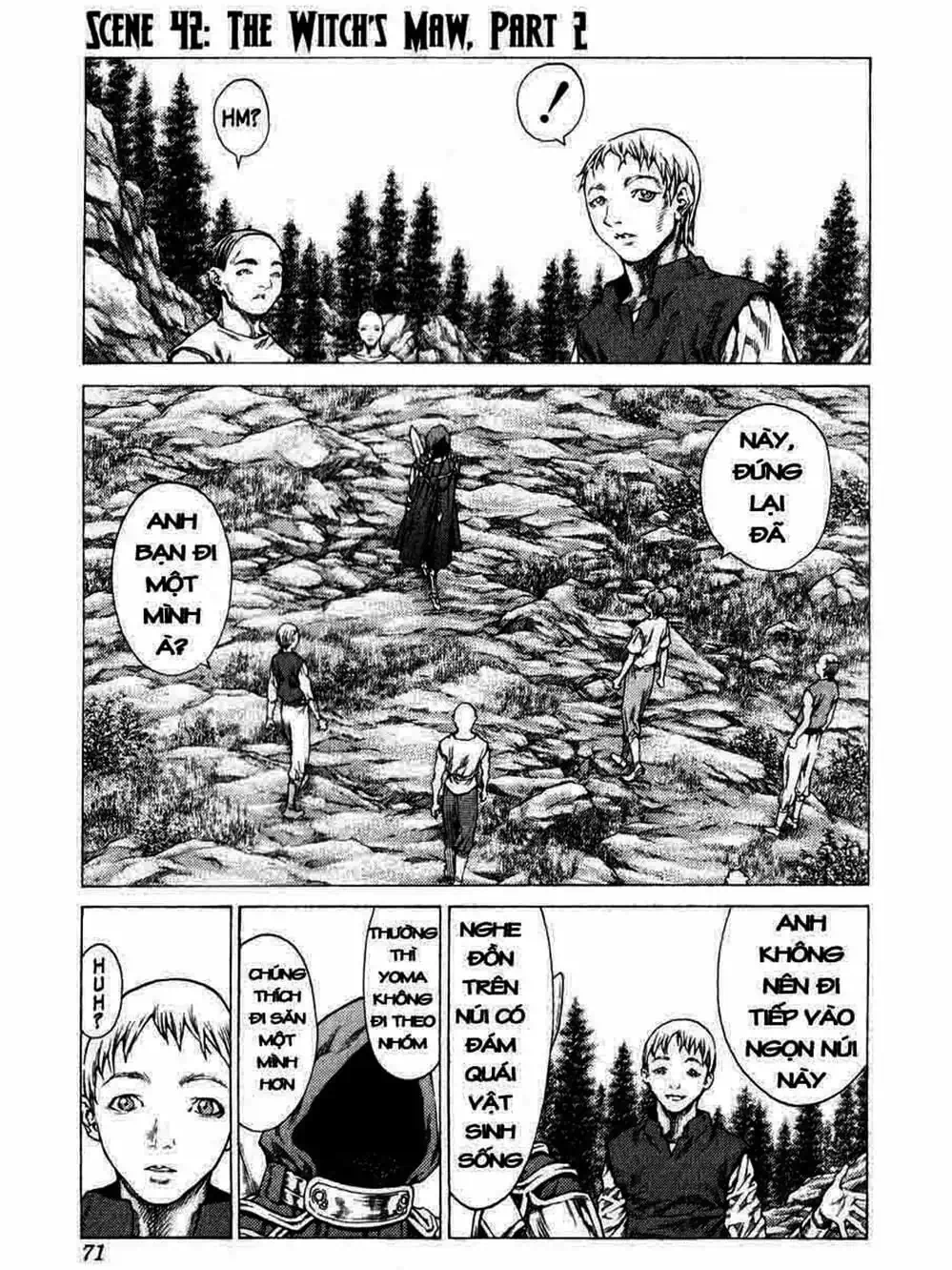 Truyện Tranh Claymore Mắt Bạc trang 4