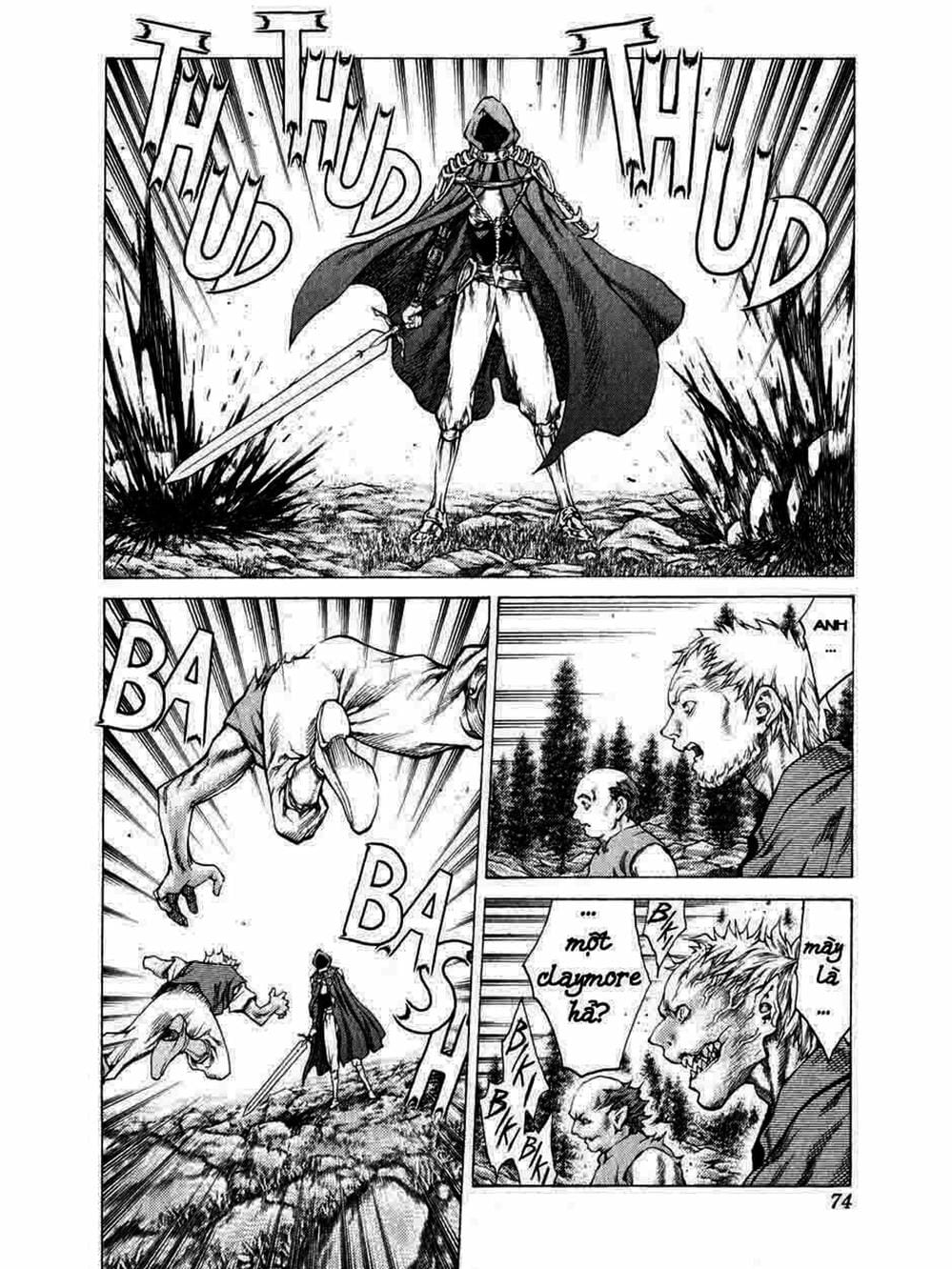 Truyện Tranh Claymore Mắt Bạc trang 4