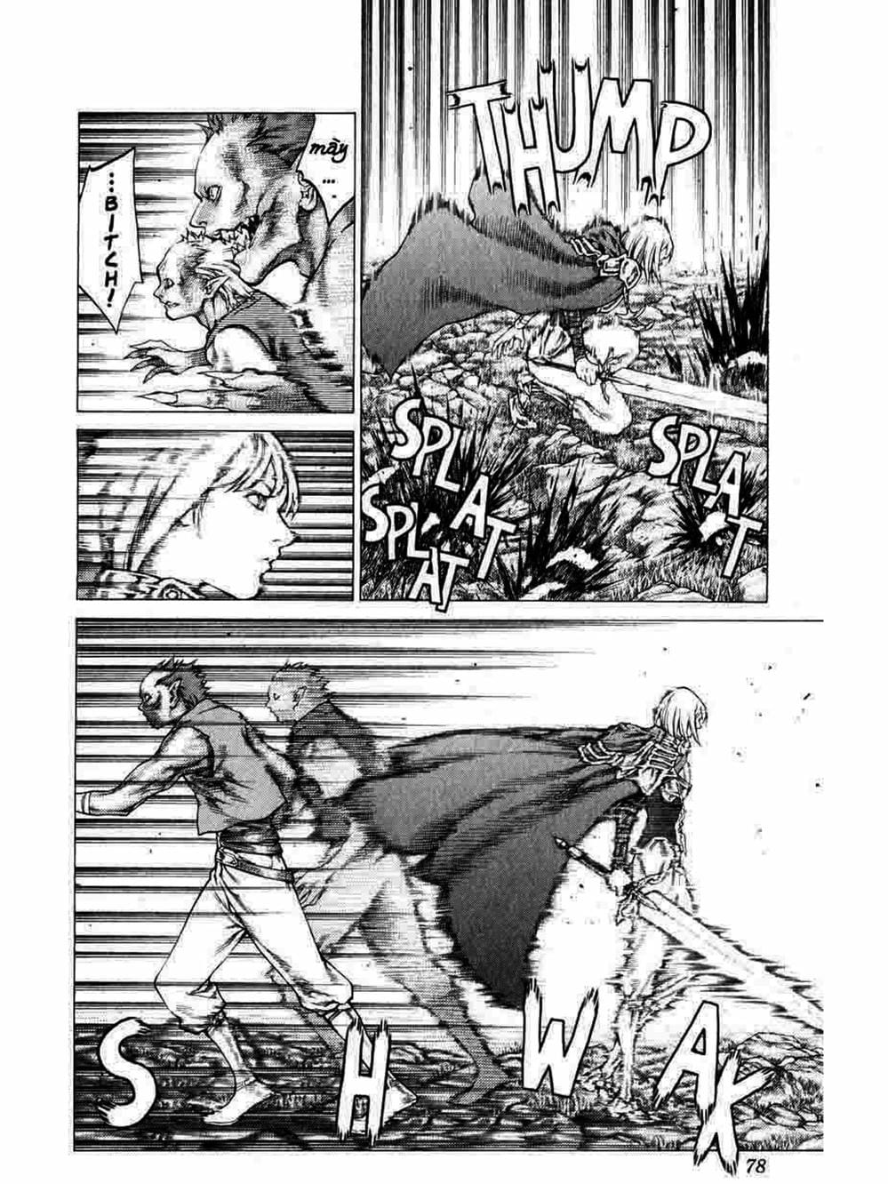 Truyện Tranh Claymore Mắt Bạc trang 4