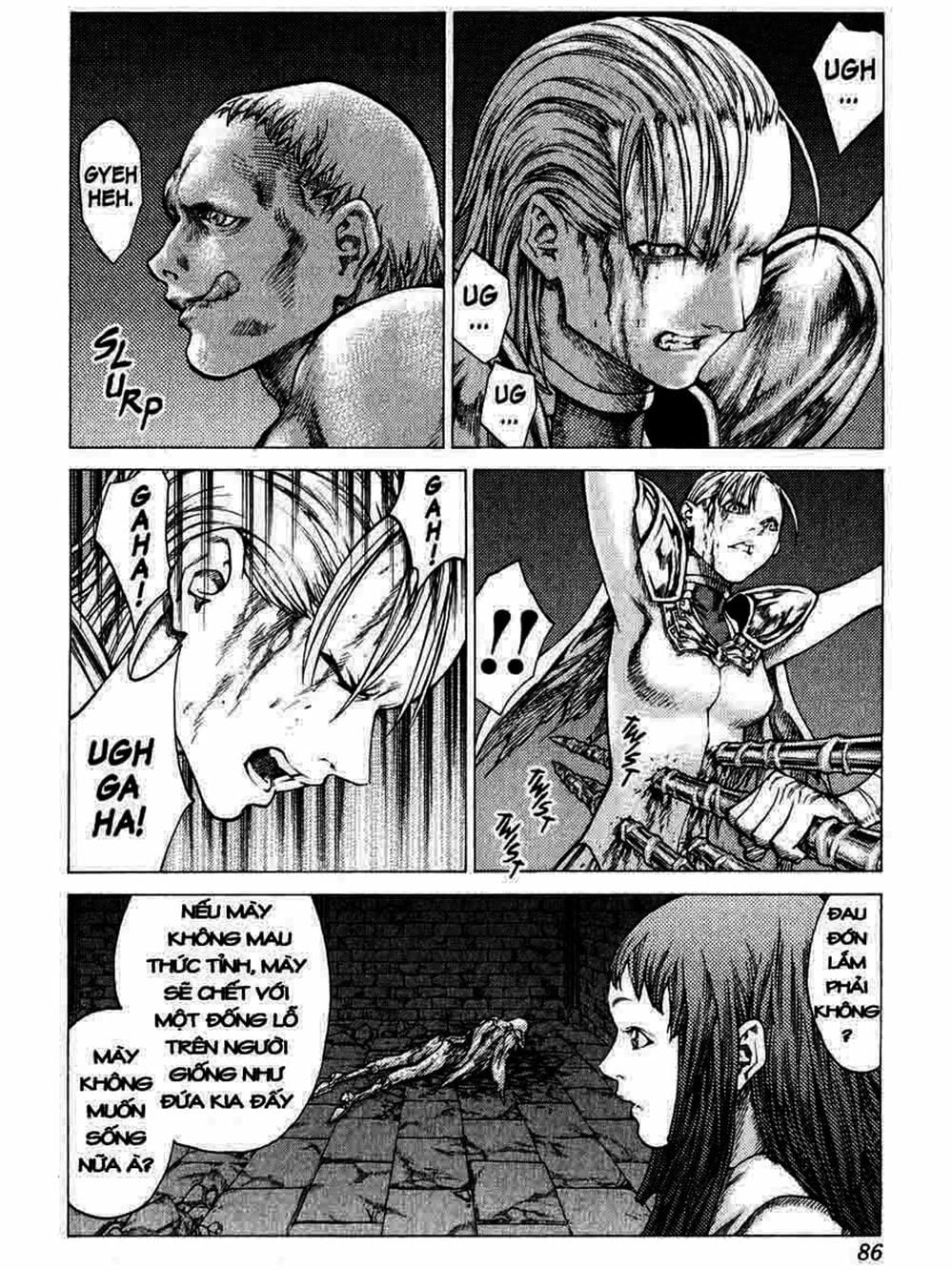 Truyện Tranh Claymore Mắt Bạc trang 4