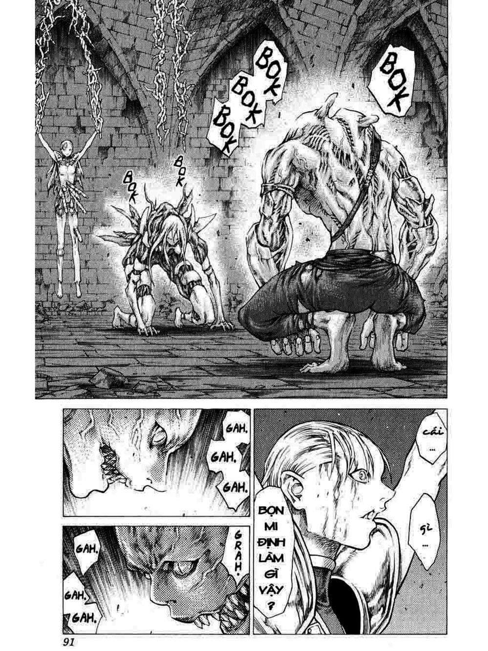 Truyện Tranh Claymore Mắt Bạc trang 4