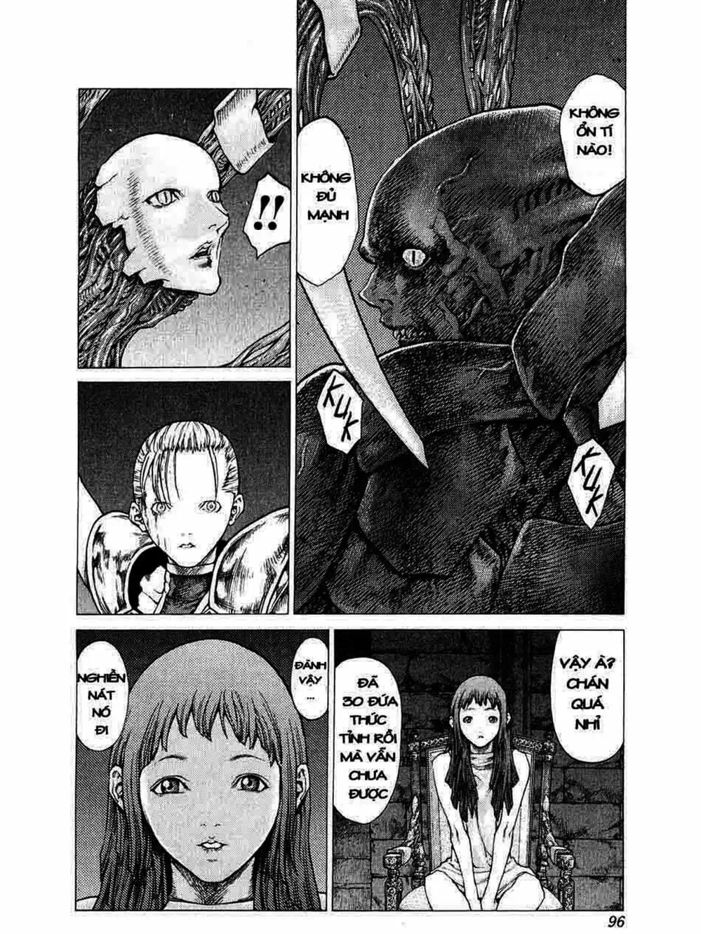 Truyện Tranh Claymore Mắt Bạc trang 4